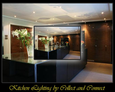 collect and connect kitchen lighting design 